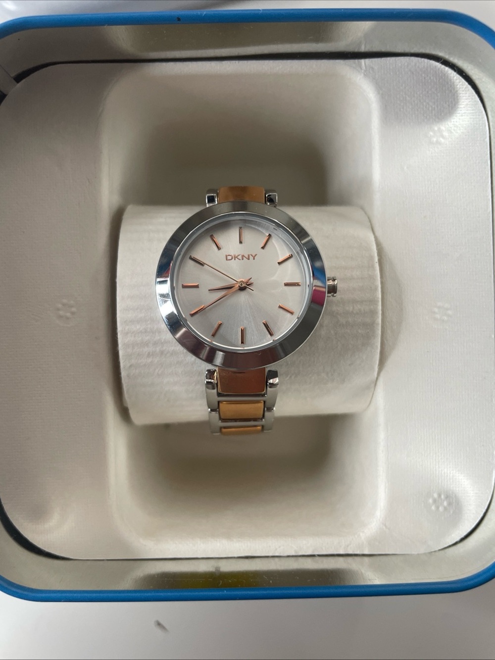 DKNY WATCH WOMENS STANHOPE  NY2136 STAINLESS STEEL BRACELET QUARTZ GENUINE